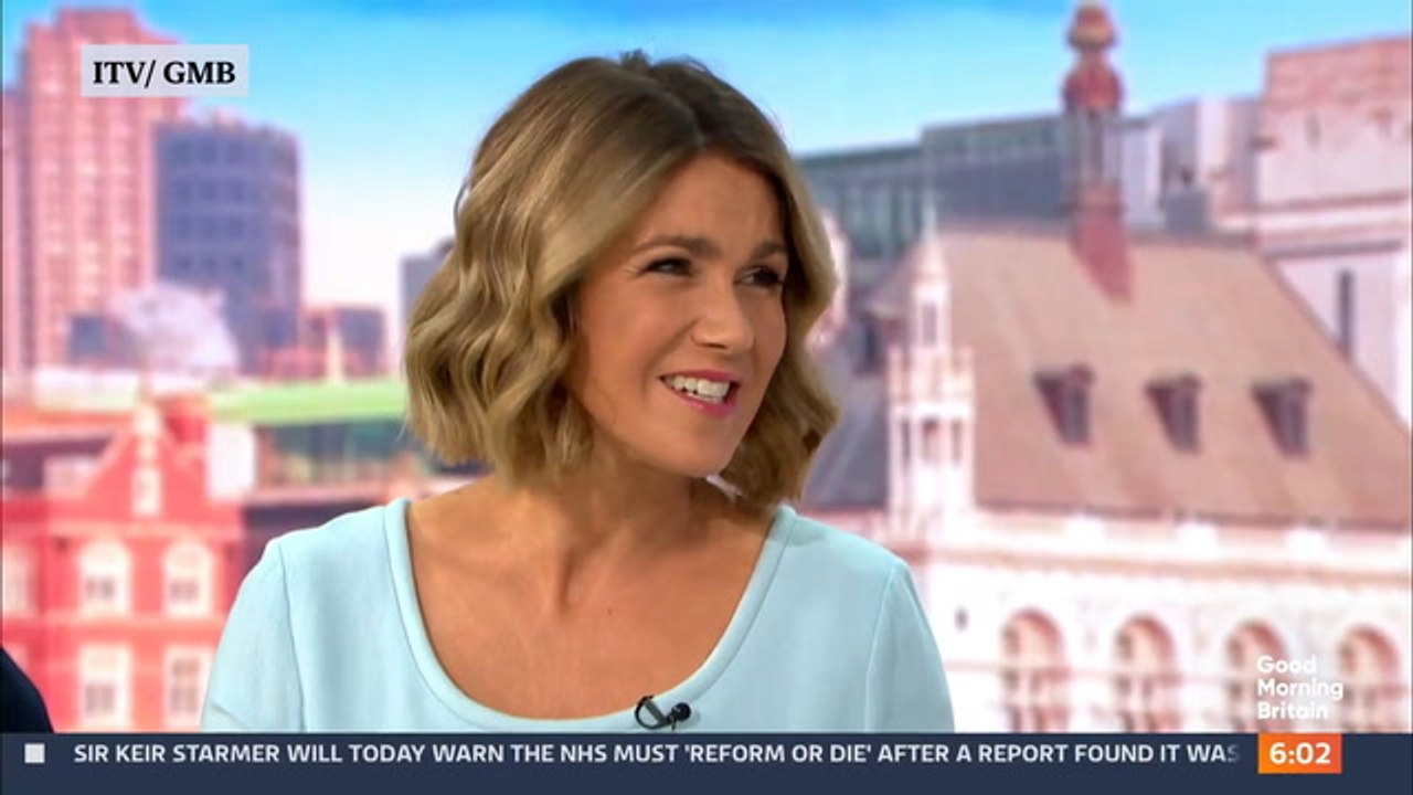 Kate Garraway after winning an NTA for her husband Derek's documentary