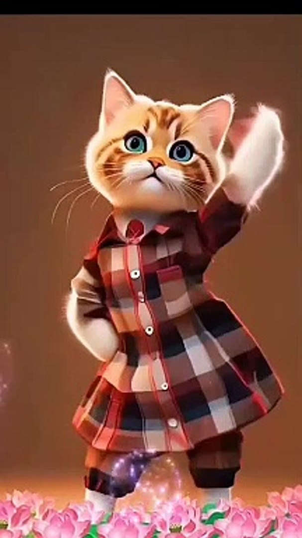 ⁣Cat  Cat  dance video