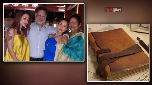 Malaika Arora Father Death: Malaika के पापा Anil Mehta की Diary खोलेगी मौत का राज़ ? FilmiBeat