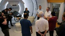 PM talks to NHS staff during visit to London hospital