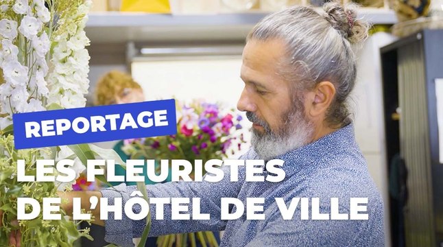 Les fleuristes de l'Hôtel de Ville | Les métiers de Paris | Ville de Paris