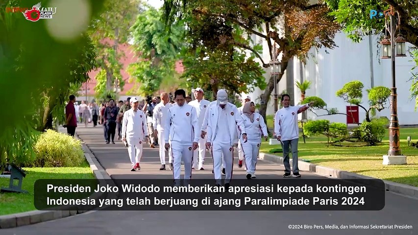 Jokowi Apresiasi Atlet Paralimpiade