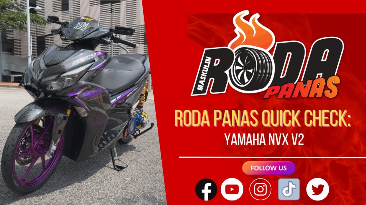 RODA PANAS QUICK CHECK :  YAMAHA NVX V2