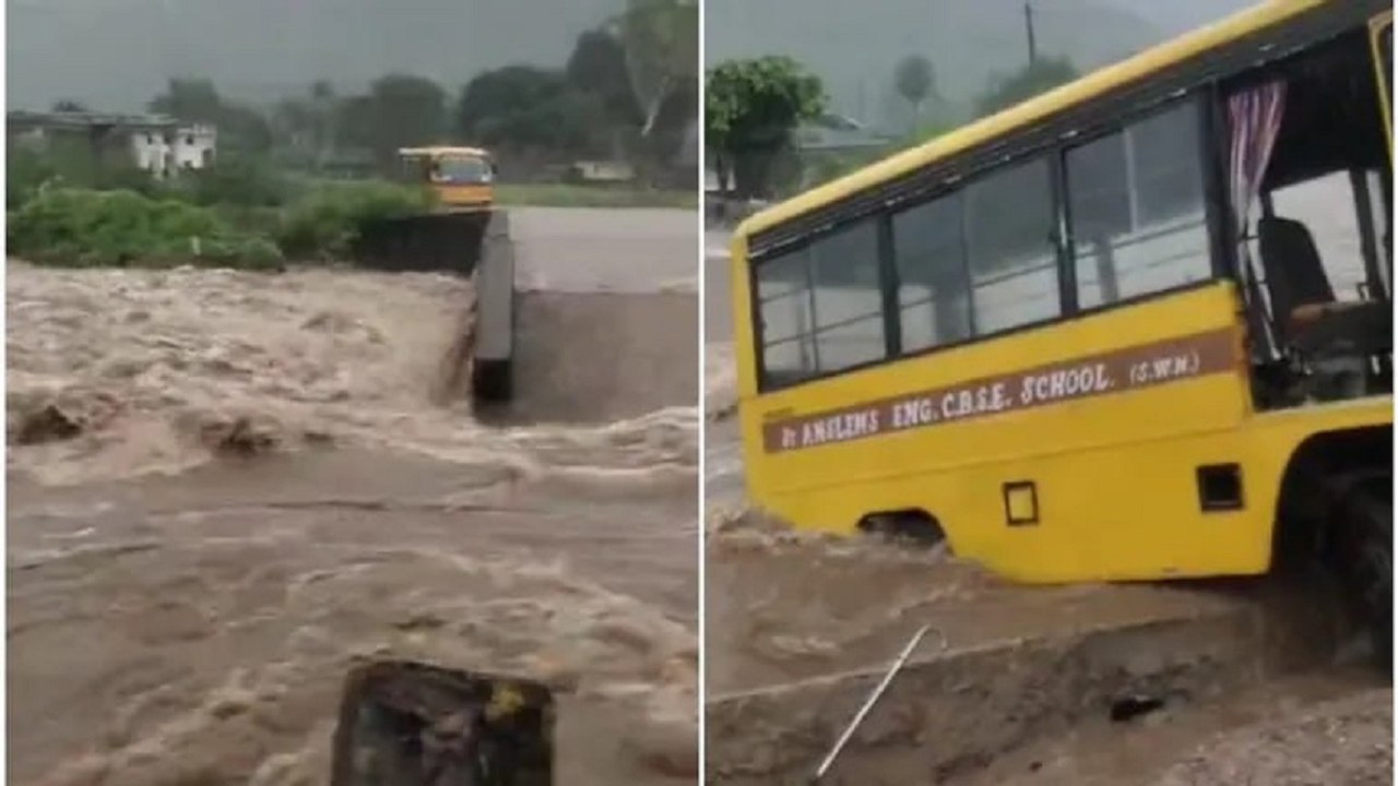 Rajasthan Heavy Rain: ऐसा तेज बहाव आया कि पुलिय...