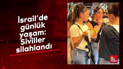İsrail'de günlük yaşam: Siviller silahlandı