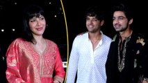 Abhishek Kumar, Khanzaadi & Samarth Jurel At Vicky Jain & Ankita Lokhande's Maha Ganesh Pooja!