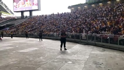 La messe du pape François au stade Singapore SportsHub