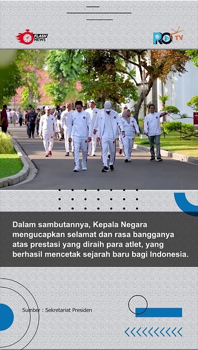 Jokowi Apresiasi Atlet