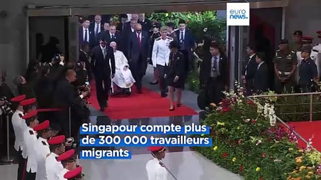 A Singapour, le pape appelle à protéger la dignité des travailleurs migrants
