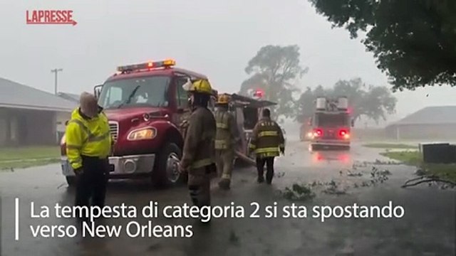 Louisiana, blackout per 190mila persone: l'uragano Francine si abbatte sulla costa