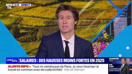 Salaires: des hausses moins fortes en 2025