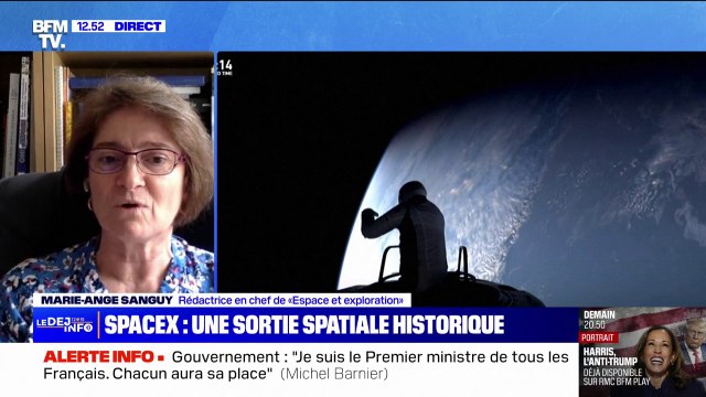Première sortie spatiale privée de Space X: C'est quelque chose de novateur , explique Marie-Ange Sanguy, rédactrice en chef Espace et exploration