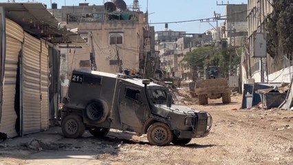 İsrail'in Batı Şeria'daki Tulkerim kentine düzenlediği baskın devam ediyor