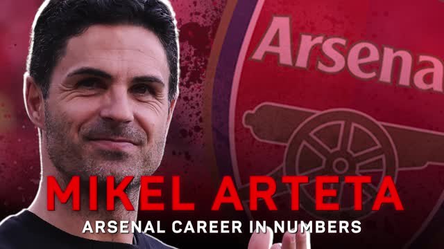 Three more years - Mikel Arteta's Arsenal career in numbers
