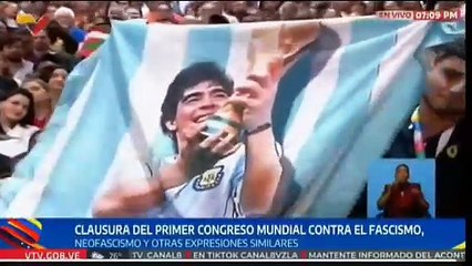 Video: Maduro invoca al espíritu de Maradona para asustar a Milei: "Jálale las patas"