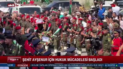 Şehit Ayşenur için hukuk mücadelesi başladı