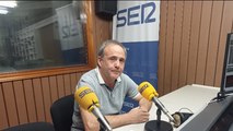 José Sánchez Ferrándiz, autor del trabajo ganador, en Radio Villena SER