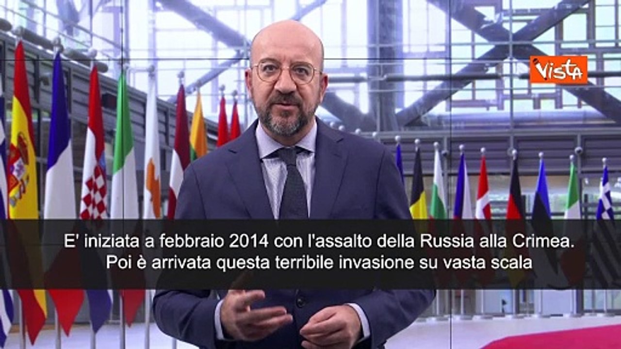 Michel: "La Crimea ? Ucraina, lo diciamo forte e chiaro da 10 anni"