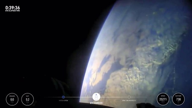 “Um mundo perfeito”. Eis a 1.ª reação após passeio espacial da SpaceX