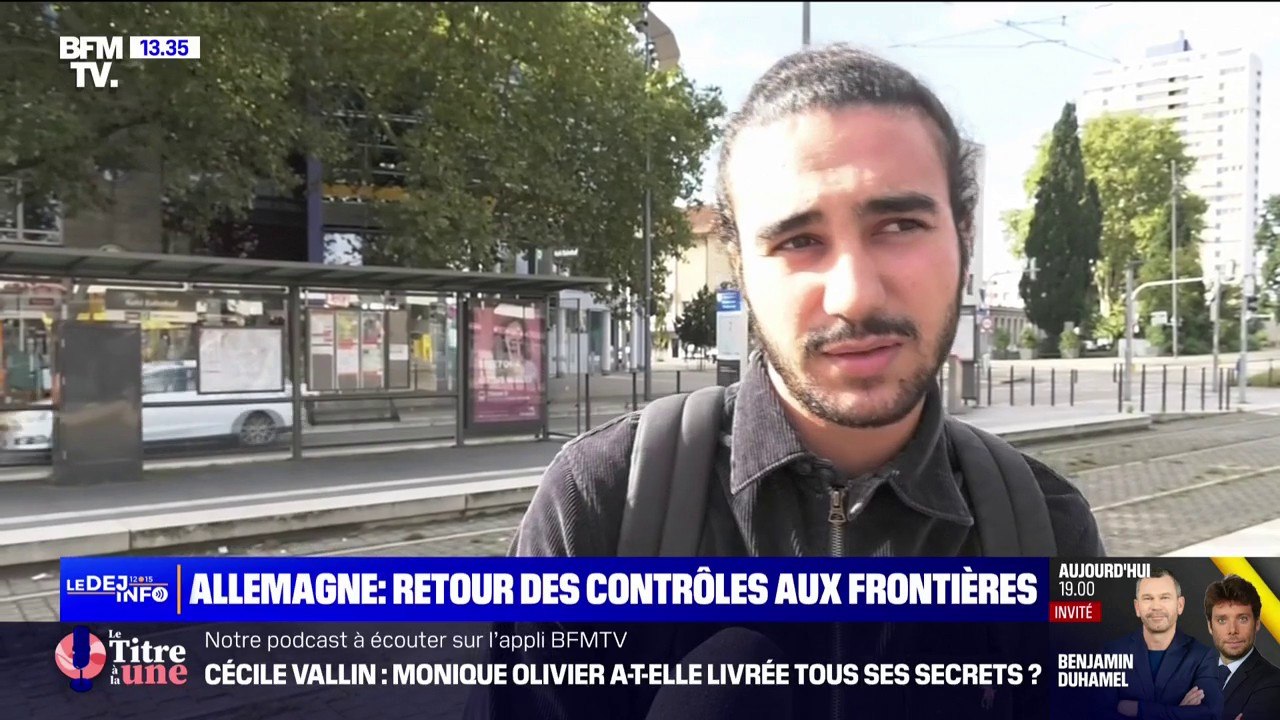 Allemagne: les réactions des frontaliers depuis l'annonce du renforcement des contrôles aux frontières avec la France