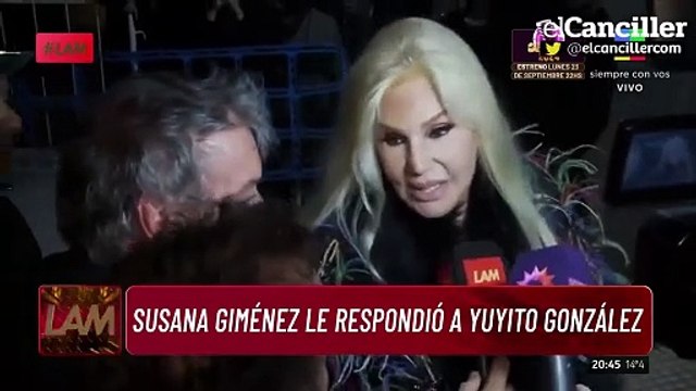 Susana Giménez brindó su apoyo abiertamente a Javier Milei