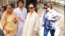 Malaika Arora Father Antim Sanskar: Arbaaz Khan Sshura Khan Visits Joyce House For Condolance Video