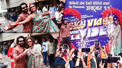 Vicky Vidya Ka Woh Wala Video Trailer Launch पर Rajkummar Rao और Tripti Dimri का दिखा रोमांटिक लुक