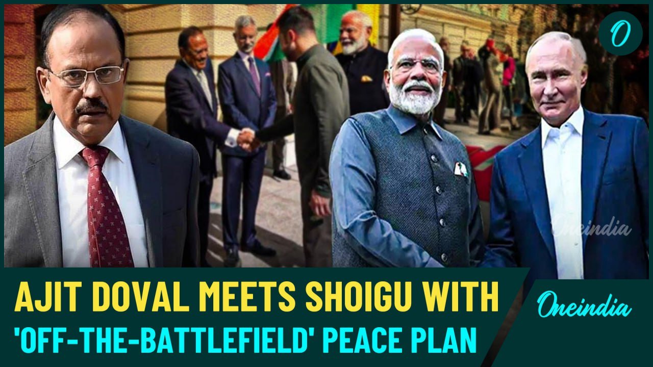 NSA Ajit Doval Proposes Game-Changing Russia-Ukraine Peace Plan in High-Stakes Moscow Meeting
