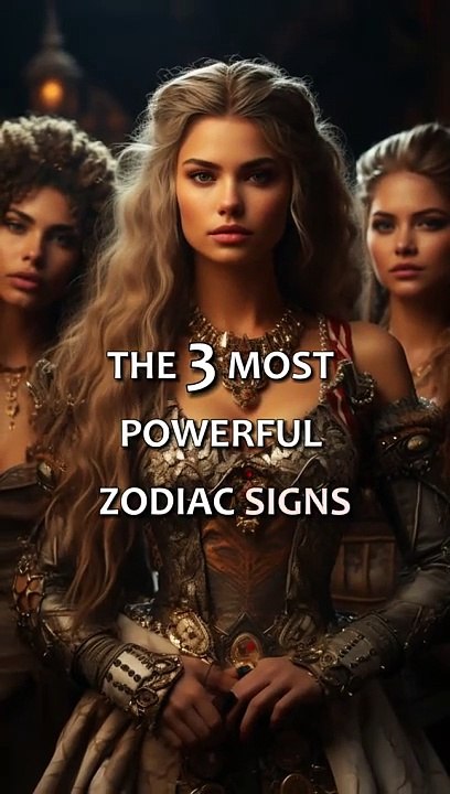 " Top 3 Most Powerful Zodiac Signs! ♌ Discover the Leaders!"