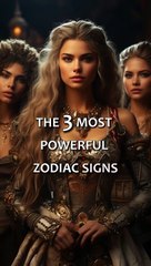 " Top 3 Most Powerful Zodiac Signs! ♌ Discover the Leaders!"