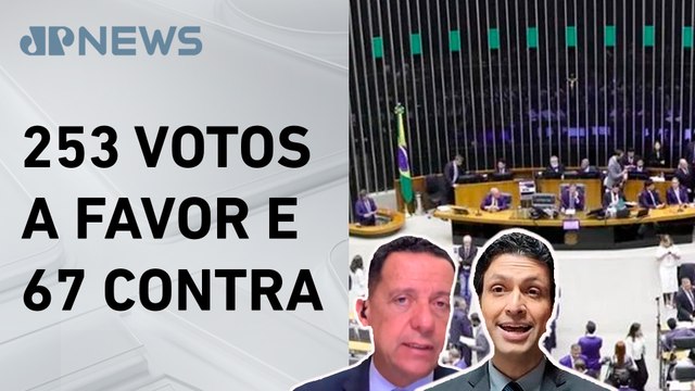 Câmara aprova texto-base do projeto de desoneração da folha de pagamento; Ghani e Trindade analisam