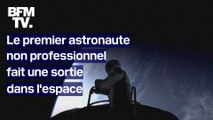 SpaceX: le premier astronaute non professionnel est sorti dans l'espace
