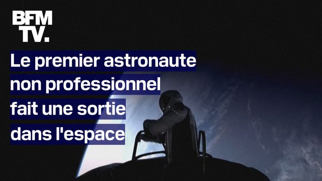 SpaceX: le premier astronaute non professionnel est sorti dans l'espace