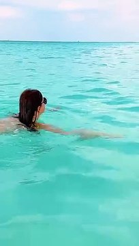 Beach Girls Just Want to Have Fun Wild Swimming #Beach #Caribbean