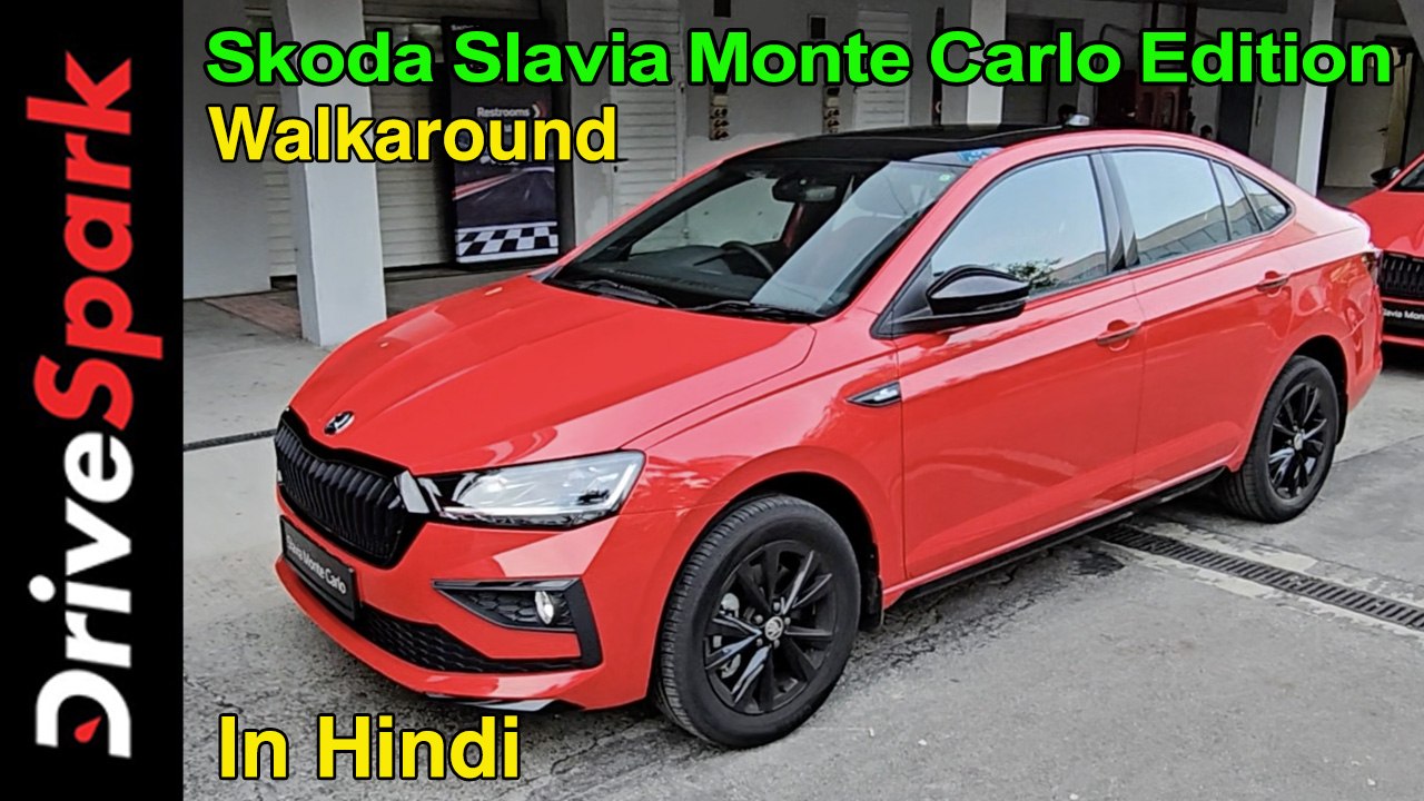 Skoda Slavia Monte Carlo Edition HINDI Walkaround | Exterior | Interior & More | Promeet Ghosh