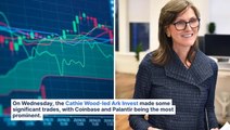 Cathie Wood's Ark Invest Continues To Sell Palantir — Offloads $6.4M Worth Of Shares, Loads Up On Coinbase Stock Amid Bitcoin Rebound
