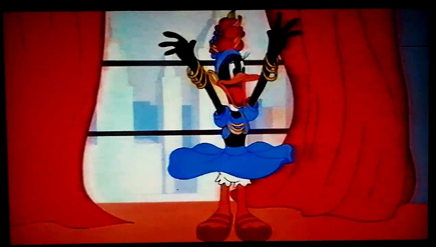 La transformation de Daffy DUCK en sud américaine