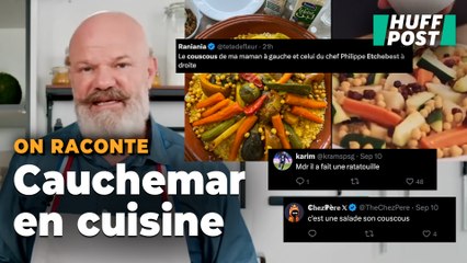 Philippe Etchebest s’essaye au couscous et le résultat est loin de convaincre