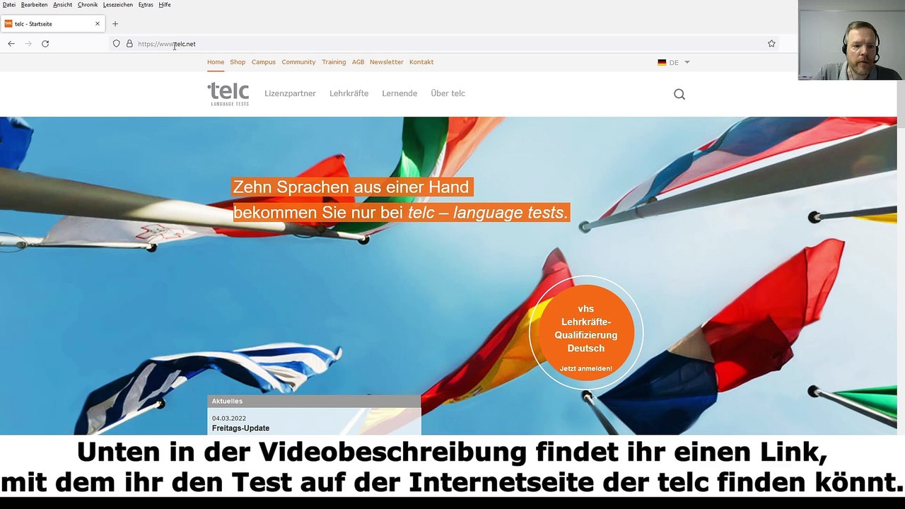 Deutsch-Test für Zuwanderer (DTZ) 01 – Übungsmaterial und Lesen Teil 1