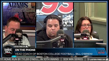 Boston College head coach, Bill O'Brien, joins the show!