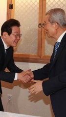 폭 넓히는 이재명 '식사 정치'…이상돈 이어 김종인과 만났다