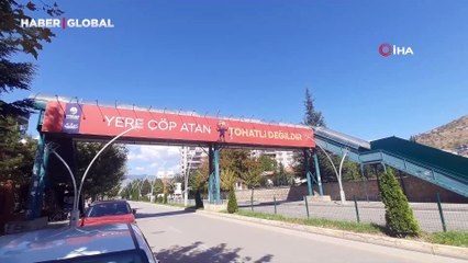 Tokat'ta çevre bilincini aşılamak için ilginç yöntem