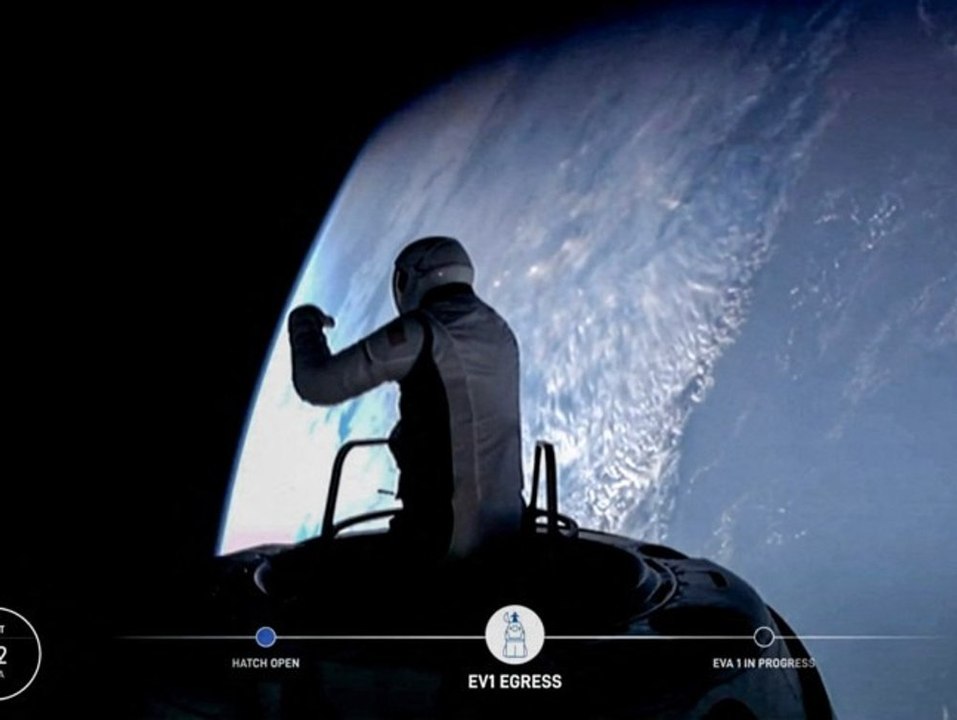 Außeneinsatz: Erster privater Weltraumspaziergang