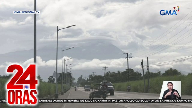 24 Oras: (Part 2) Ibinubugang sulfur dioxide ng Mt. Kanlaon, abot 11,556-tons na; Sandro Muhlach, personal muling nakaharap ang umano'y mga umabuso sa kanya; Bagyong Bebinca na nasa labas ng PAR, lumakas at bumilis, atbp.