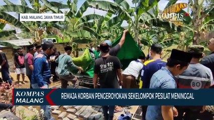 Video herunterladen: Remaja Korban Pengeroyokan Sekelompok Pesilat di Malang Meninggal Dunia