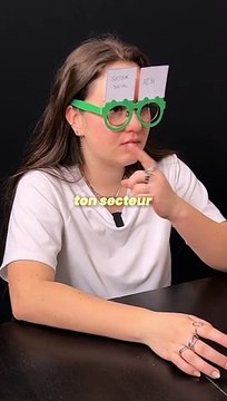 On avait 1 minute pour deviner son métier ! Camille est venue nous parler de son métier d'AESH. On a (essayé) de deviner mais on avait aucune idée de ce que ça pouvait être.