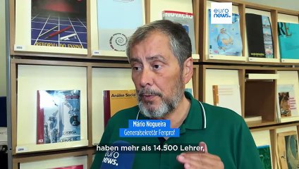 Mangelwahre Lehrer: Mehr als 800 fehlen Portugal