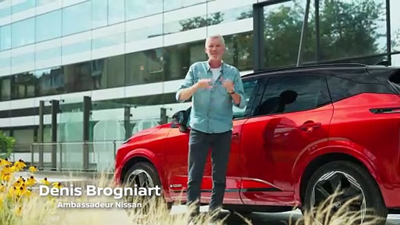 Le grand saut Nissan Qashqai à La Défense avec Denis Brogniart