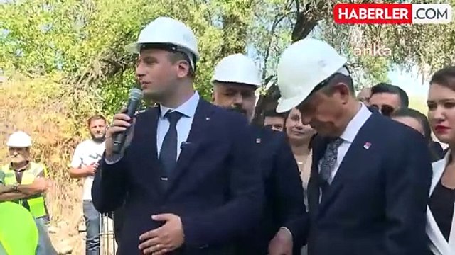 CHP Genel Başkanı Özgür Özel, Sarnıç Köyü Camii Temel Atma Törenine Katıldı