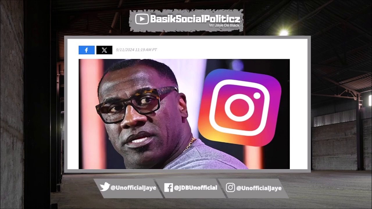 Shannon Sharpe GOES VIRAL After He's Caught SMASHING Girl On IG Live...Will He Get FIRED_!